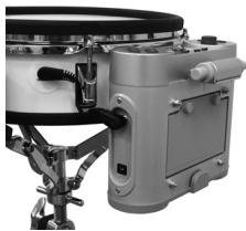 ROLAND RMP-12 - Caution when attaching the RMP-12 to a marching carrier - 2