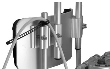 ROLAND RMP-12 - Attach the cable tie to the J-rod. - 1
