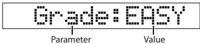 Grade: EASY Parameter Value