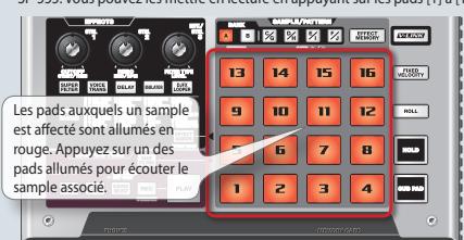 ROLAND SP-555 - Lecture des samples - 2