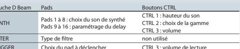 ROLAND SP-555 - Utilisation du D Beam - 9