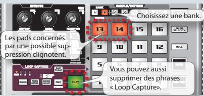 ROLAND SP-555 - Suppression d'un sample - 3