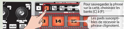 ROLAND SP-555 - Sauvegarde du sample dans un pad - 3