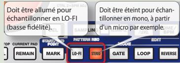 ROLAND SP-555 - Sauvegarde du sample dans un pad - 5