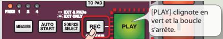 ROLAND SP-555 - Enregistrements additionnels (overdubbing) - 4
