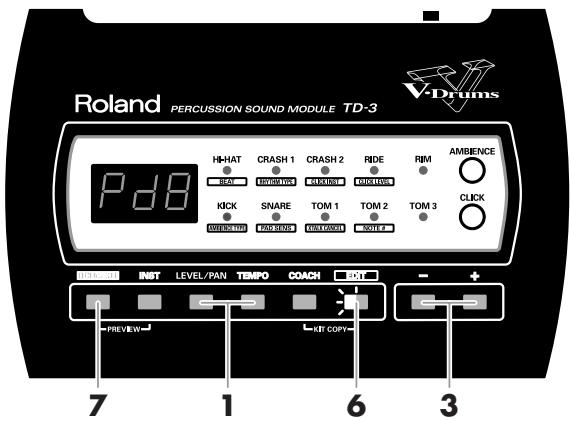 ROLAND TD-3 - Qu'est-ce qu'un type de capteur? - 1