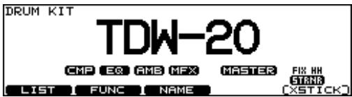 ROLAND TDW-20 - フット・スイット/ハド・スイットの設定 - 1