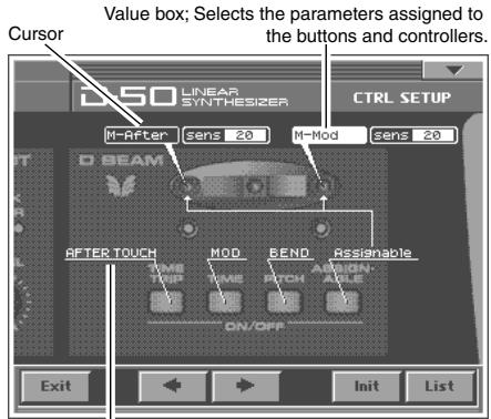 ROLAND VC-1 - Assigning Parameters to the Controllers - 1