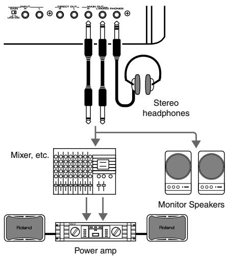 ROLAND VC-1 - Turning On the Power - 1