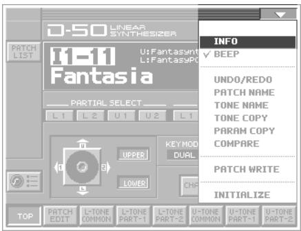 ROLAND VC-1 - Viewing Various Information - 1