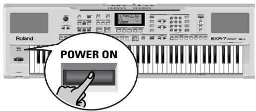 ROLAND EXR-7 - Prise en main - 1