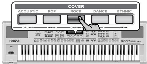 ROLAND EXR-7 - Fonction cover - 1
