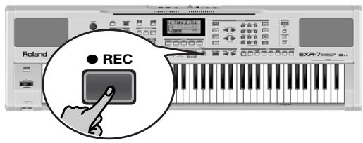 ROLAND EXR-7 - Fonctions de base d'enregistrement - 2
