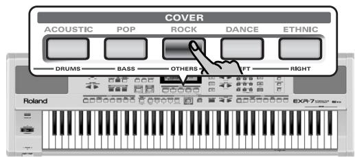 ROLAND EXR-7 - Jeu "live" avec arrivage de morceau (minus one) - 2