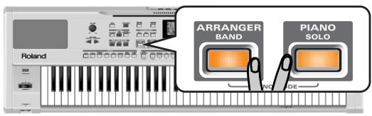 ROLAND EXR-7 - Changer le type d'harmonie melody intelligence - 1