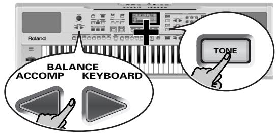 ROLAND EXR-7 - Utilisation de la partie main - 1