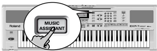 ROLAND EXR-7 - Travailler avec le music assistant - 1
