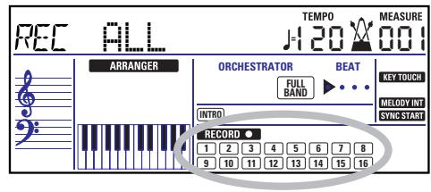 ROLAND EXR-7 - Toujours à propos du mode ALL - 1