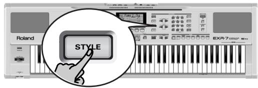 ROLAND EXR-7 - Choix de styles musicaux - 1