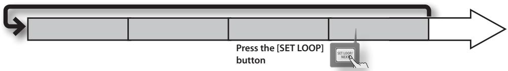 ROLAND OCTAPAD SPD-30 - Using the [SET LOOP] Button to Set the Loop Point - 1