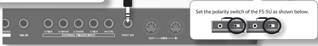 ROLAND OCTAPAD SPD-30 - Connecting Foot Switches - 1