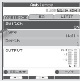 ROLAND OCTAPAD SPD-30 - MENU Screen - 5