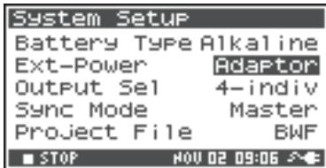 ROLAND R-44 - Setting the final voltage - 6