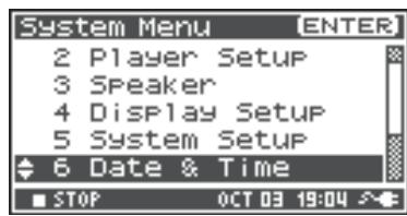 ROLAND R-44 - Date &amp; Time Settings - 2
