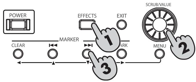 ROLAND R-44 - Applying Effects - 1