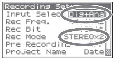 ROLAND R-44 - - System settings - 1