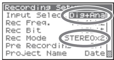 ROLAND R-44 - - System settings - 1