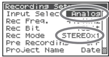 ROLAND R-44 - - System settings - 1