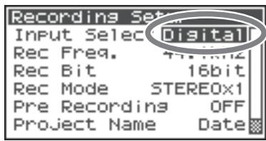 ROLAND R-44 - - System settings - 1