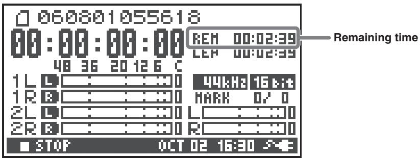 ROLAND R-44 - The Main screen - 2