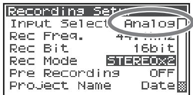 ROLAND R-44 - - System settings - 1