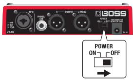 ROLAND VE-20 - Apagado - 1