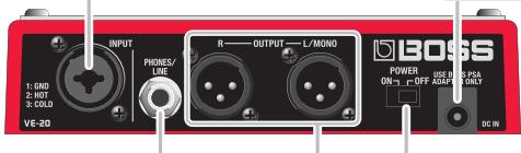 ROLAND VE-20 - HINWEIS - 1