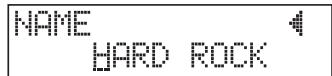 ROLAND VE-20 - Asignación de un nombre al sonido - 2