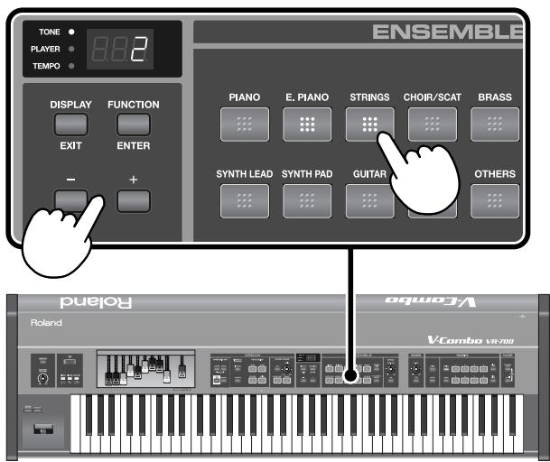 ROLAND VR-700 - For ensemble sound 2 - 1