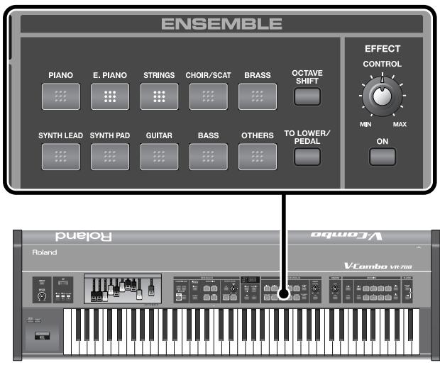 ROLAND VR-700 - Key click - 1