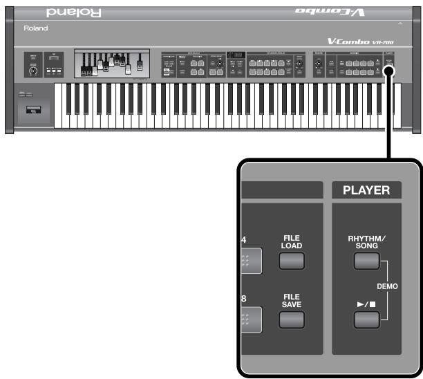 ROLAND VR-700 - Listening to the Demo Songs - 1