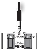ROLAND CB-120XL - Réglages du commutateur au pied - 2