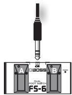 ROLAND CB-120XL - Instellingen voor voetschakelaar - 7