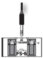 ROLAND CB-120XL - Configurações do Footswitch - 3
