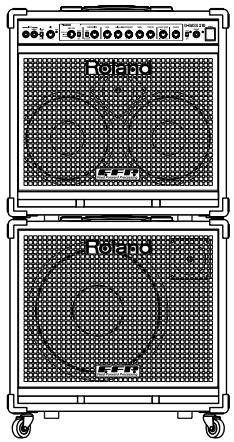 ROLAND D-BASS 115 - Stacking - 3