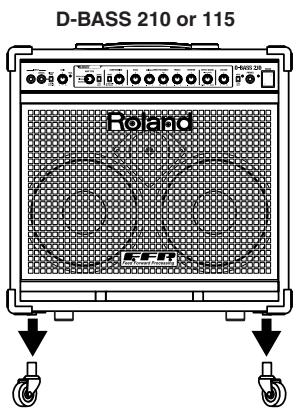 ROLAND D-BASS 115X - Stacking - 2