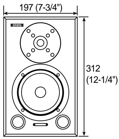ROLAND DM-5 - Dimensions - 1