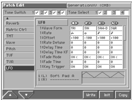 ROLAND FANTOM - Modulating Sounds (LFO) - 1
