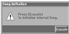 ROLAND FANTOM - Erasing the Song from Internal Memory (Song Initialize) - 2