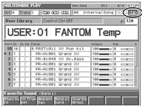 ROLAND FANTOM - Using the RPS Function While You Perform - 1
